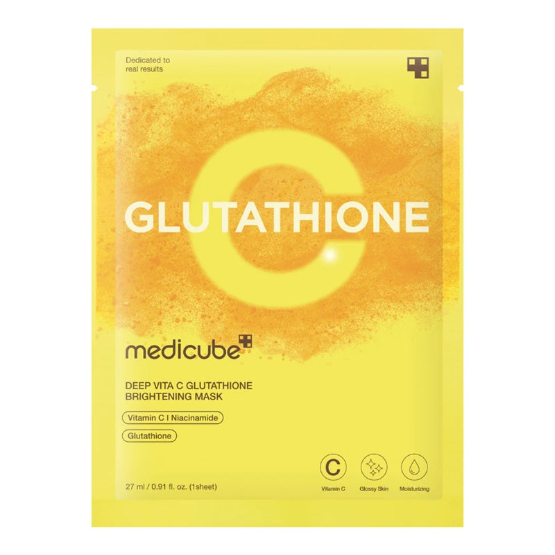 Medicube - Deep Vita C Glutathione Brightening Mask (1ea)